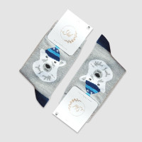جوراب ساقدار زنانه شید طرح کریسمسی - طرح4