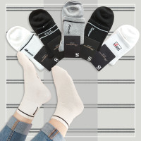 جوراب نیم ساق مردانه طرح ایام هفته - در 5 طرح
