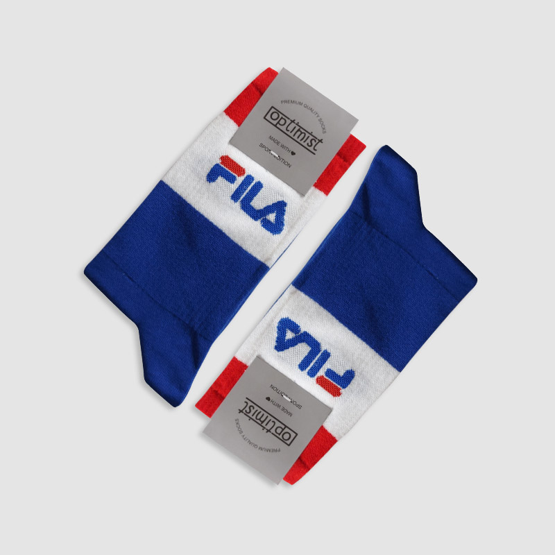 جوراب ساقدار اسپرت طرح fila