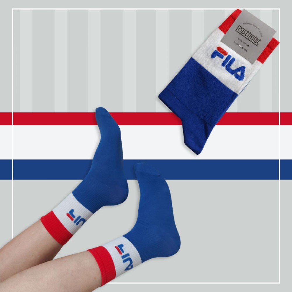 جوراب ساقدار اسپرت طرح fila