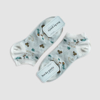 جوراب مچی زنانه طرحدار socks party - طرح1