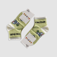 جوراب مچی دخترانه کاکتوس - طرح5