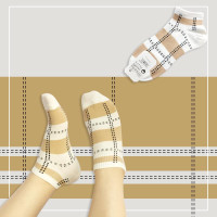 جوراب مچی زنانه طرح خرسی متنوع - 5 طرح