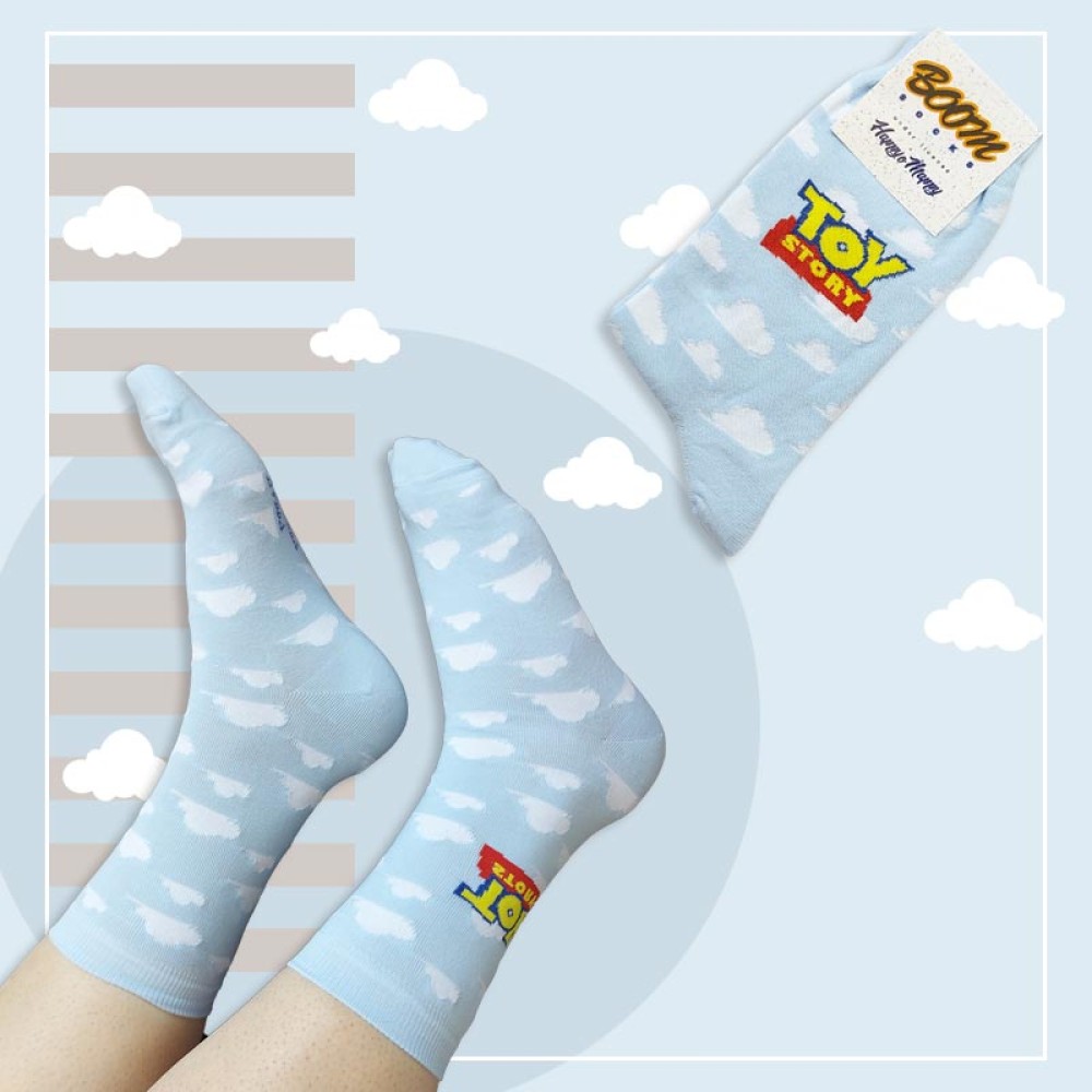 جوراب ساقدار زنانه طرح Toy