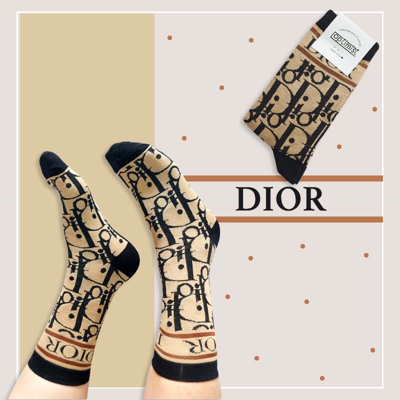 جوراب ساقدار زنانه طرح Dior