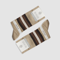 جوراب کلاسیک مردانه طرح 3 خط - رنگ5