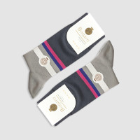 جوراب کلاسیک مردانه طرح دو رنگ بوگارو‎‎ - رنگ 1