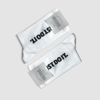 جوراب ساقدار اسپرت طرح just do it‎‎ - سفید