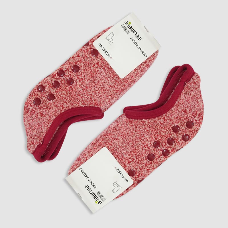 جوراب زیر قوزک کف استپ زنانه - قرمز