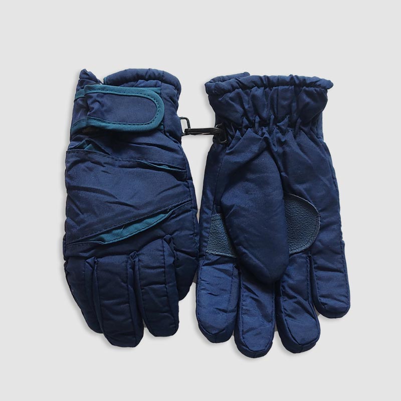 دستکش بچگانه زمستانه برزنتی ضد آب‎‎ - سورمه ای