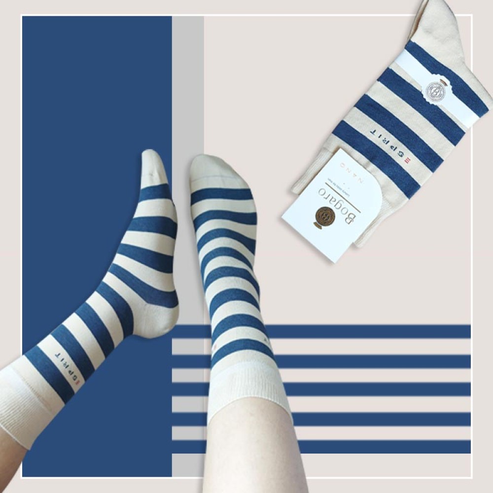 جوراب کلاسیک مردانه طرح راه راه sprit بوگارو‎‎ - در 7 رنگ