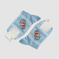 جوراب نیم ساق زنانه طرح عروسکی Doraemon‎‎ - طرح 2