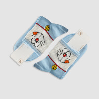 جوراب نیم ساق زنانه طرح عروسکی Doraemon‎‎ - طرح 4