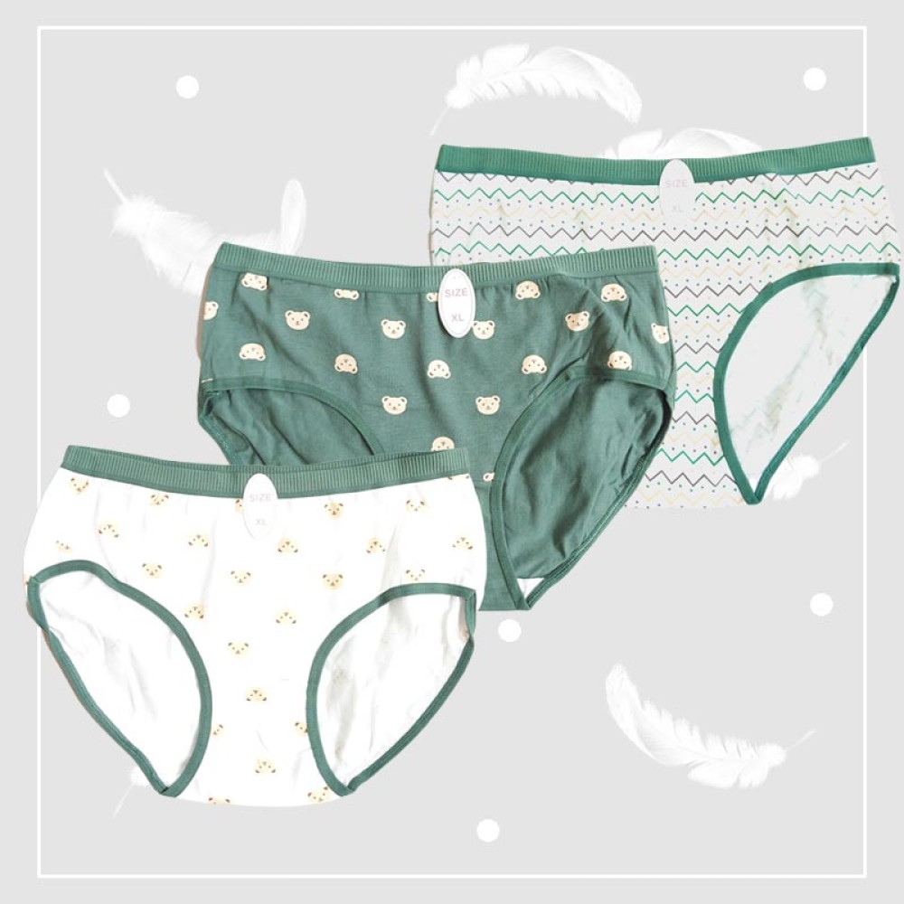 شورت زنانه طرح تدی سبز