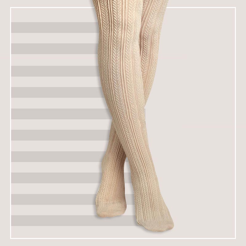 جوراب شلواری زنانه طرح خوشه گندم Donwers‎ - در 8 رنگ