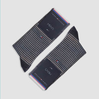 جوراب کلاسیک مردانه طرح راه راه کبریتی Tommy‎ - رنگ2