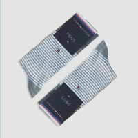 جوراب کلاسیک مردانه طرح راه راه کبریتی Tommy‎ - رنگ3