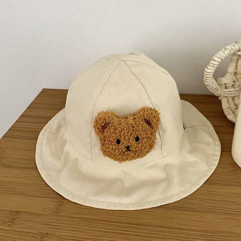 کلاه باکت تدی بچگانه‎ - شیری