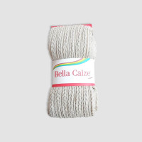 جوراب شلواری زنانه طرح خوشه گندم Bella Calze - خاکی