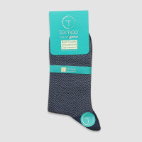 جوراب کلاسیک مردانه طرح خشتی Tempo‎ - رنگ1