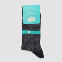 جوراب کلاسیک مردانه طرح خشتی Tempo‎ - رنگ4