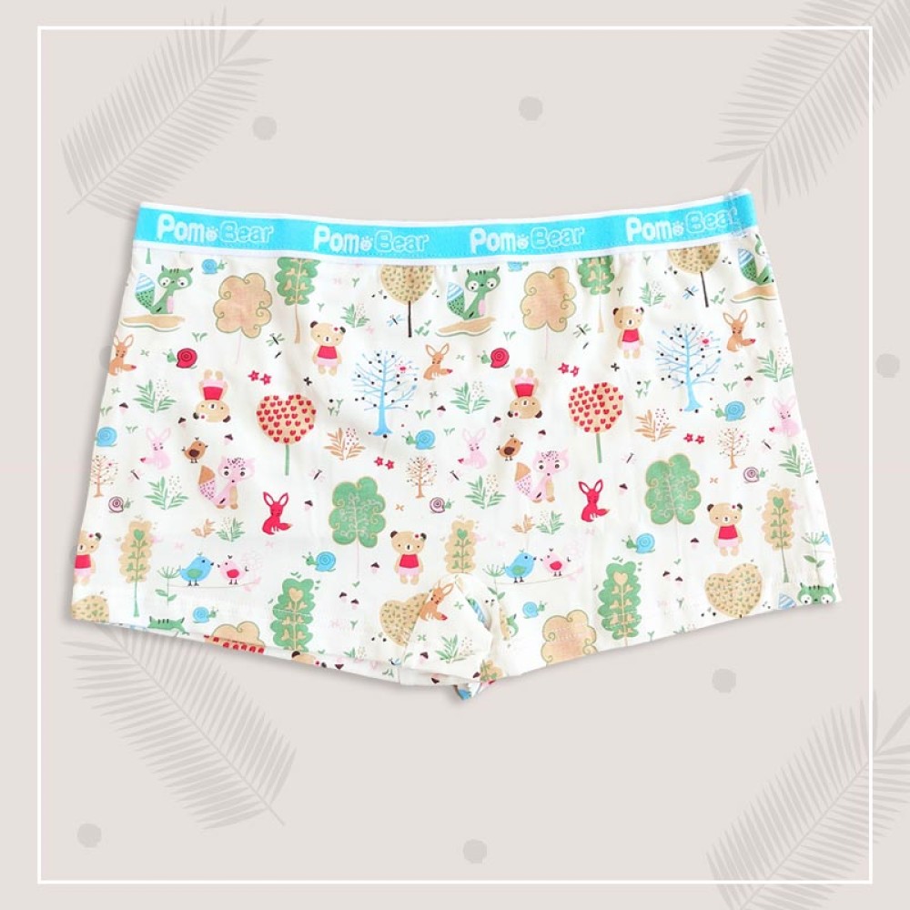 شورت نیم پا دخترانه عروسکی طرحدار وارداتی-سایز Xl‎