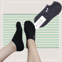جوراب زیر قوزک زنانه مشکی بغل گلدوزی شده حیوانات‎ - در 5 طرح