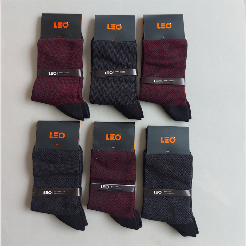 پک جوراب 6 جفتی مردانه کد 117