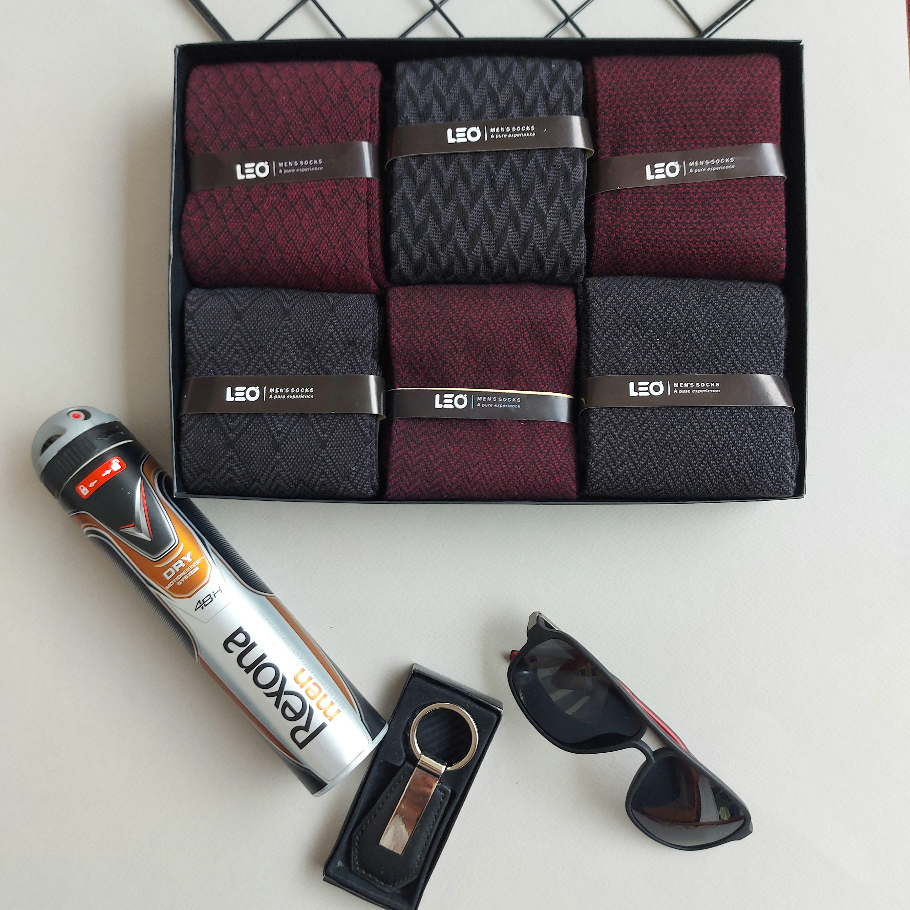 پک جوراب 6 جفتی مردانه کد 117