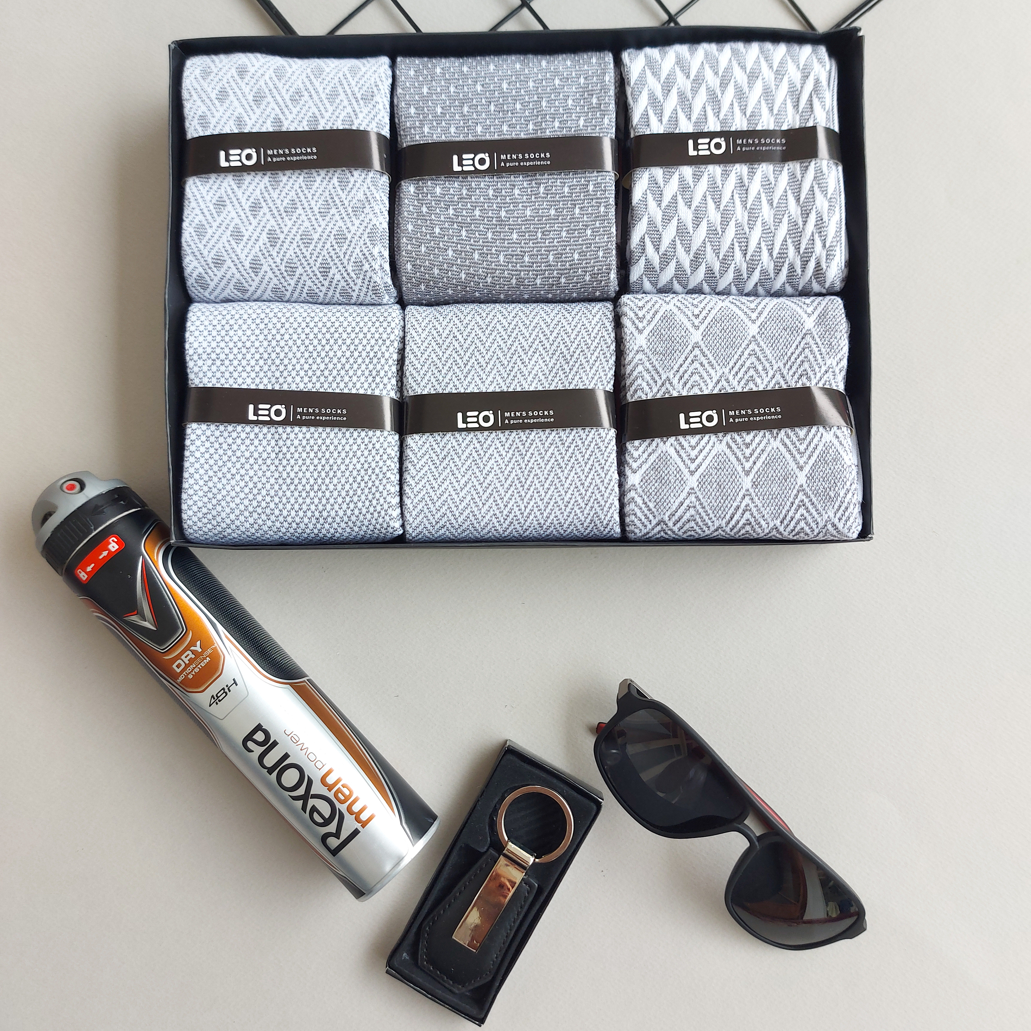 پک جوراب 6 جفتی مردانه کد 101