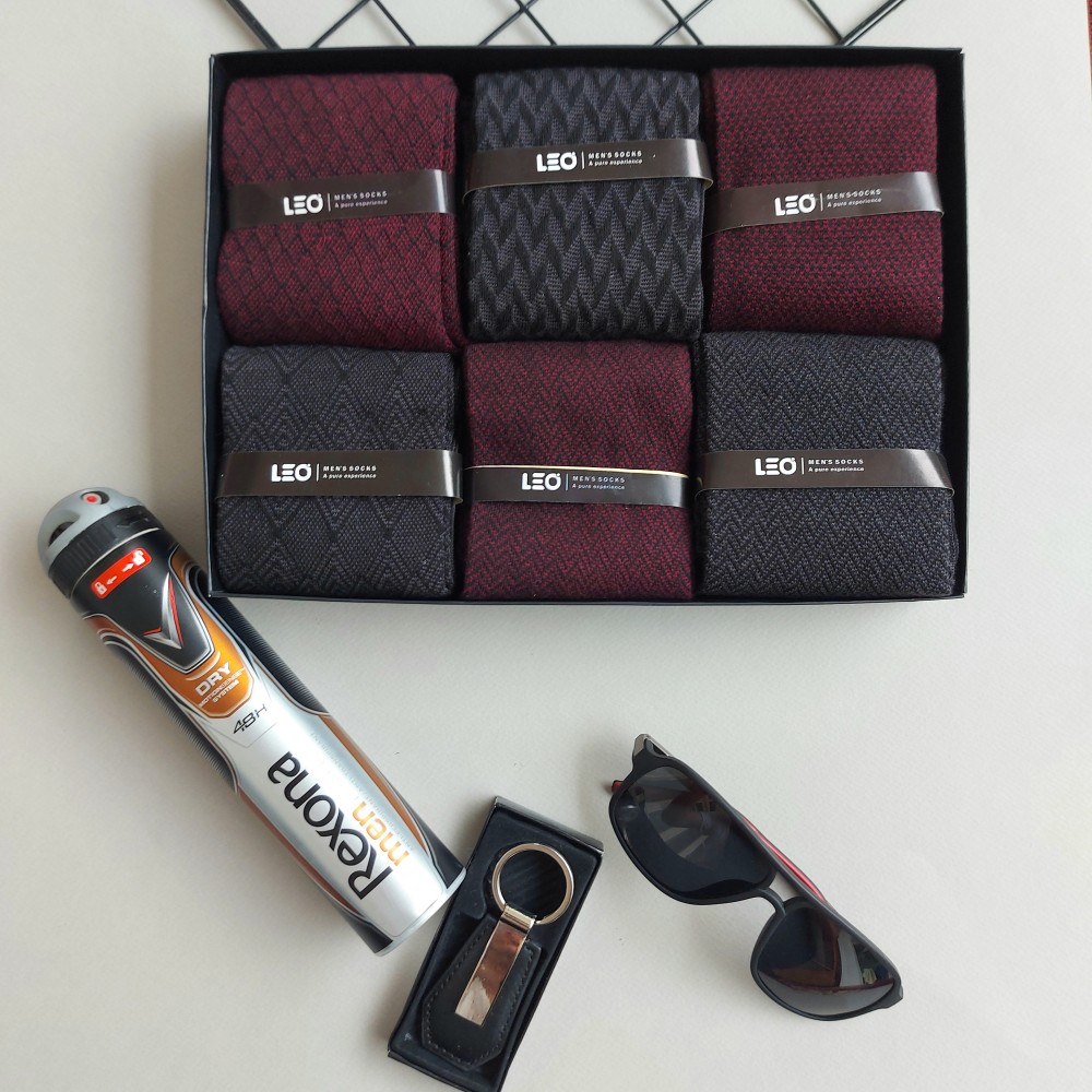 پک جوراب 6 جفتی مردانه کد 117