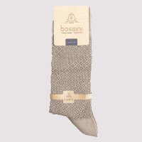 جوراب کلاسیک مردانه طرح لوزی bossini