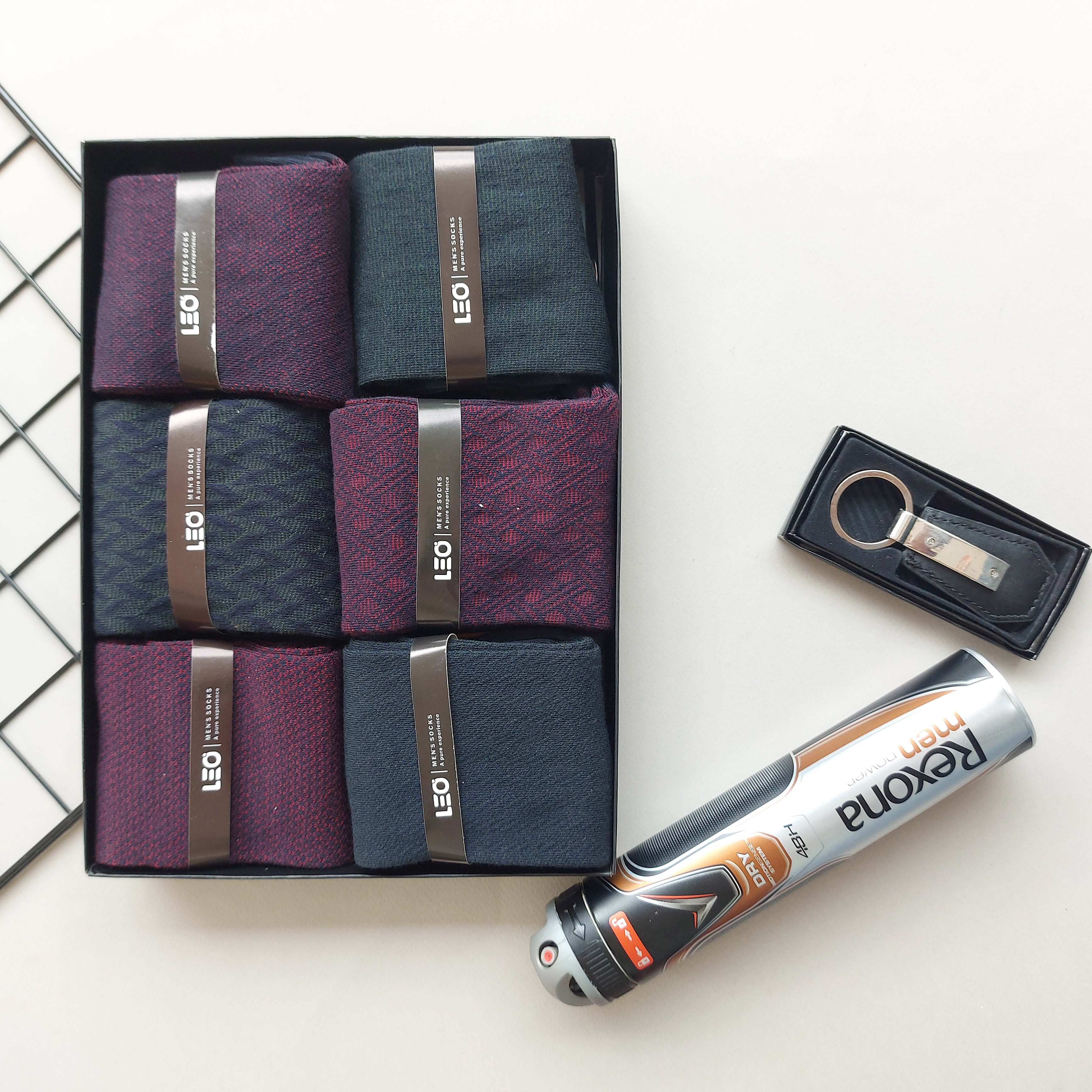 پک جوراب 6 جفتی مردانه کد 123