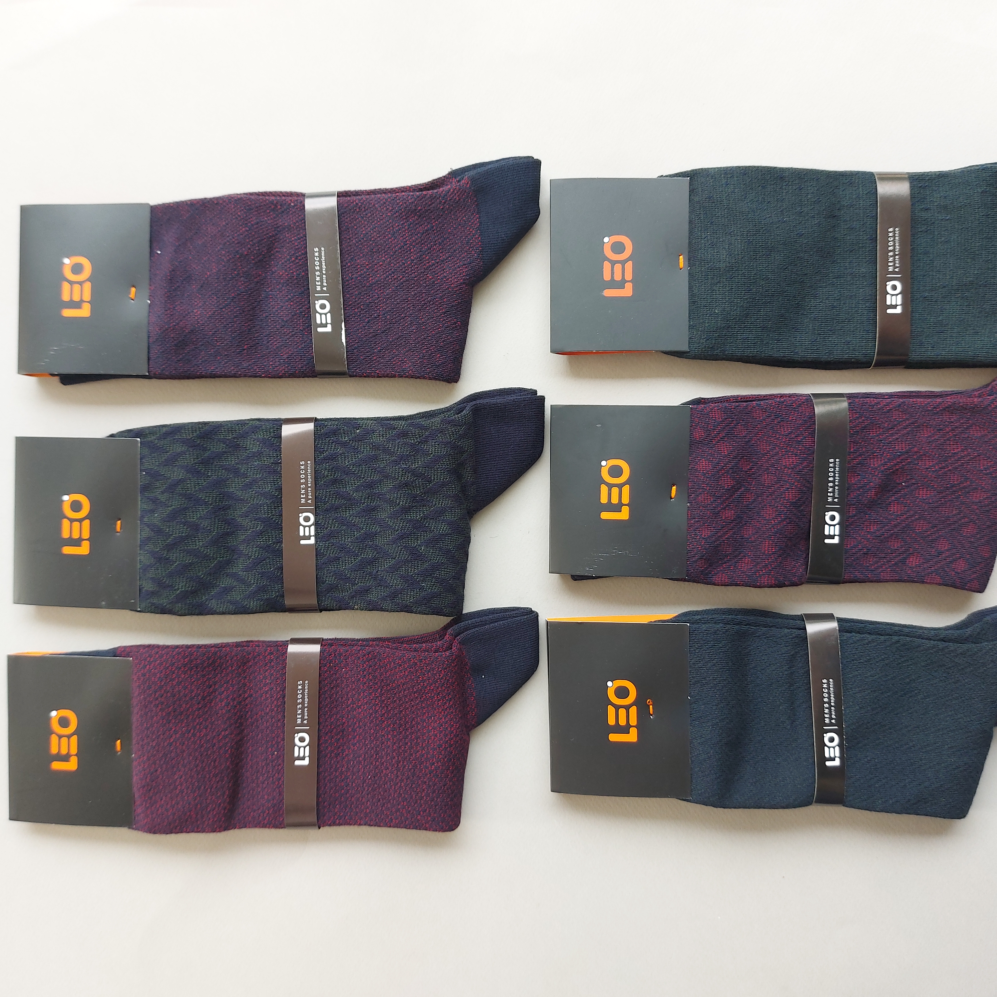 پک جوراب 6 جفتی مردانه کد 123