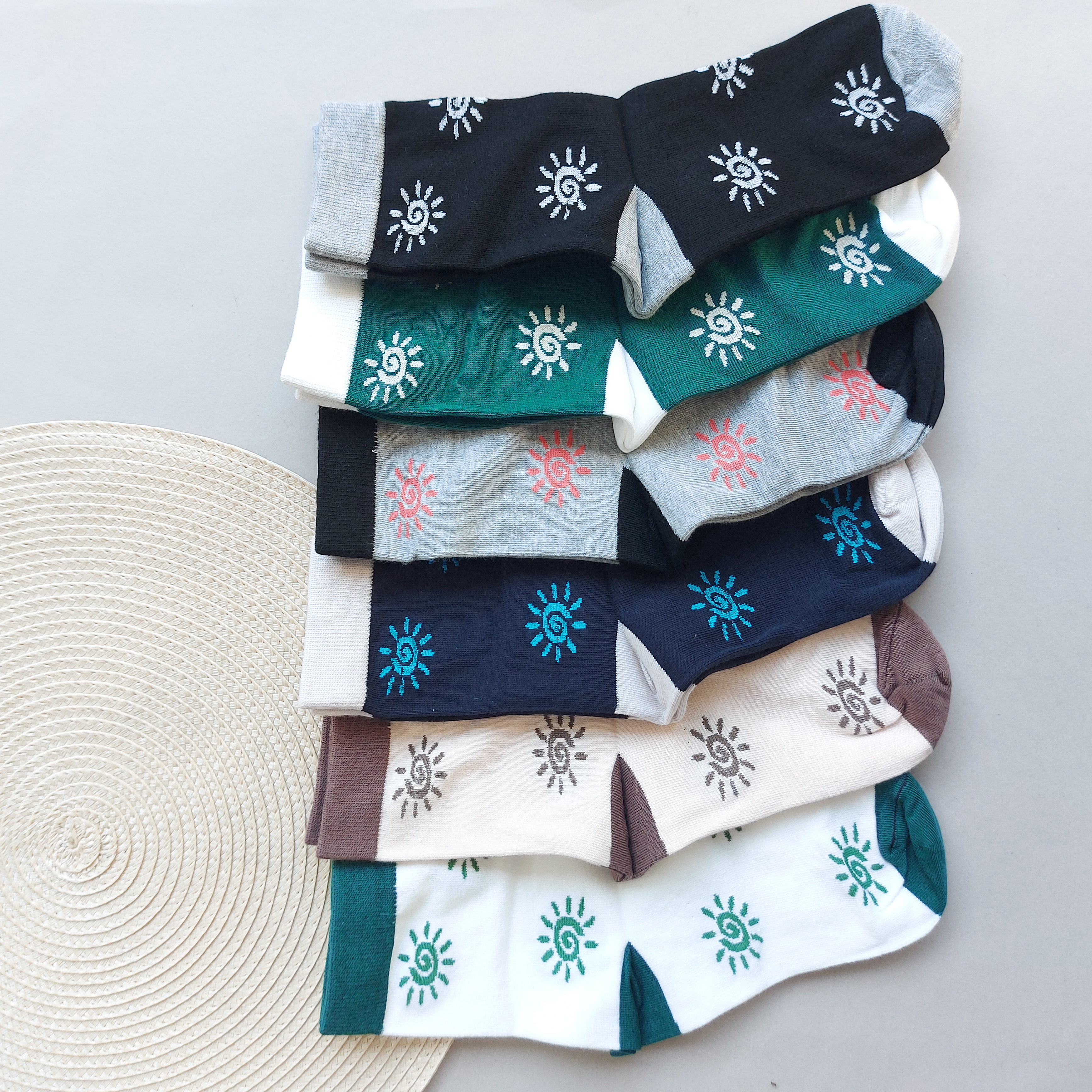 جوراب ساقدار زنانه طرح نقاشی Tempo‎ 