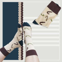 جوراب ساقدار زنانه طرح chirstmas‎ - در 6 طرح