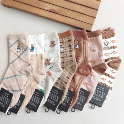 جوراب ساقدار زنانه طرح خرگوشی شایسته