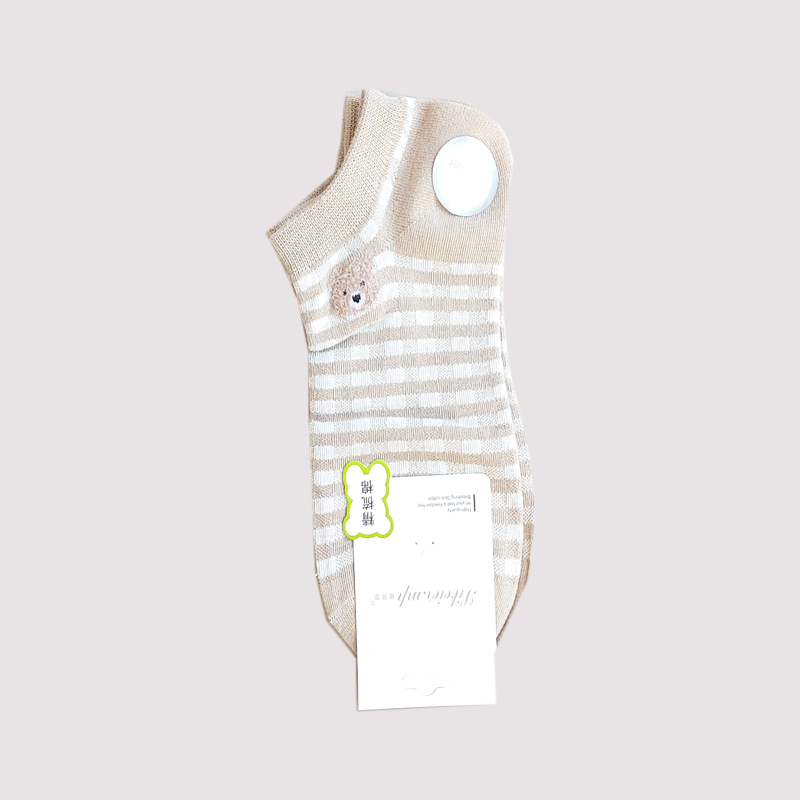 جوراب مچی زنانه خرسی متنوع طرحدار - طرح1