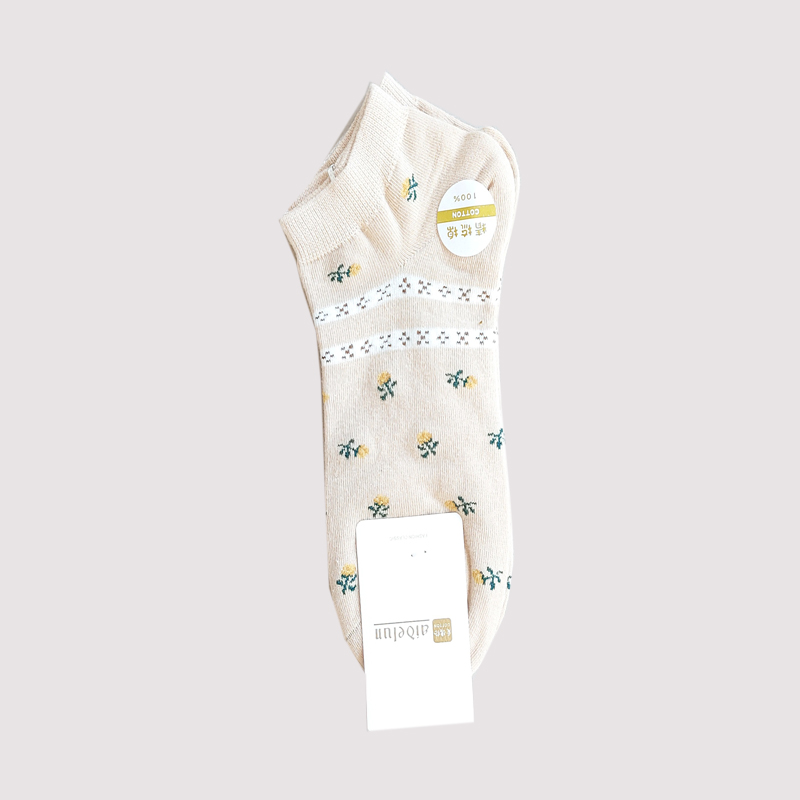 جوراب مچی زنانه خرسی متنوع طرحدار - طرح 6