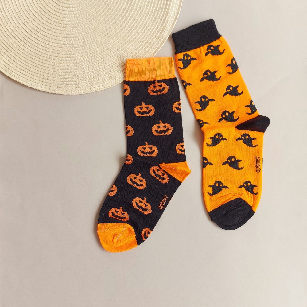 جوراب تا به تا ساقدار زنانه طرح هالووین