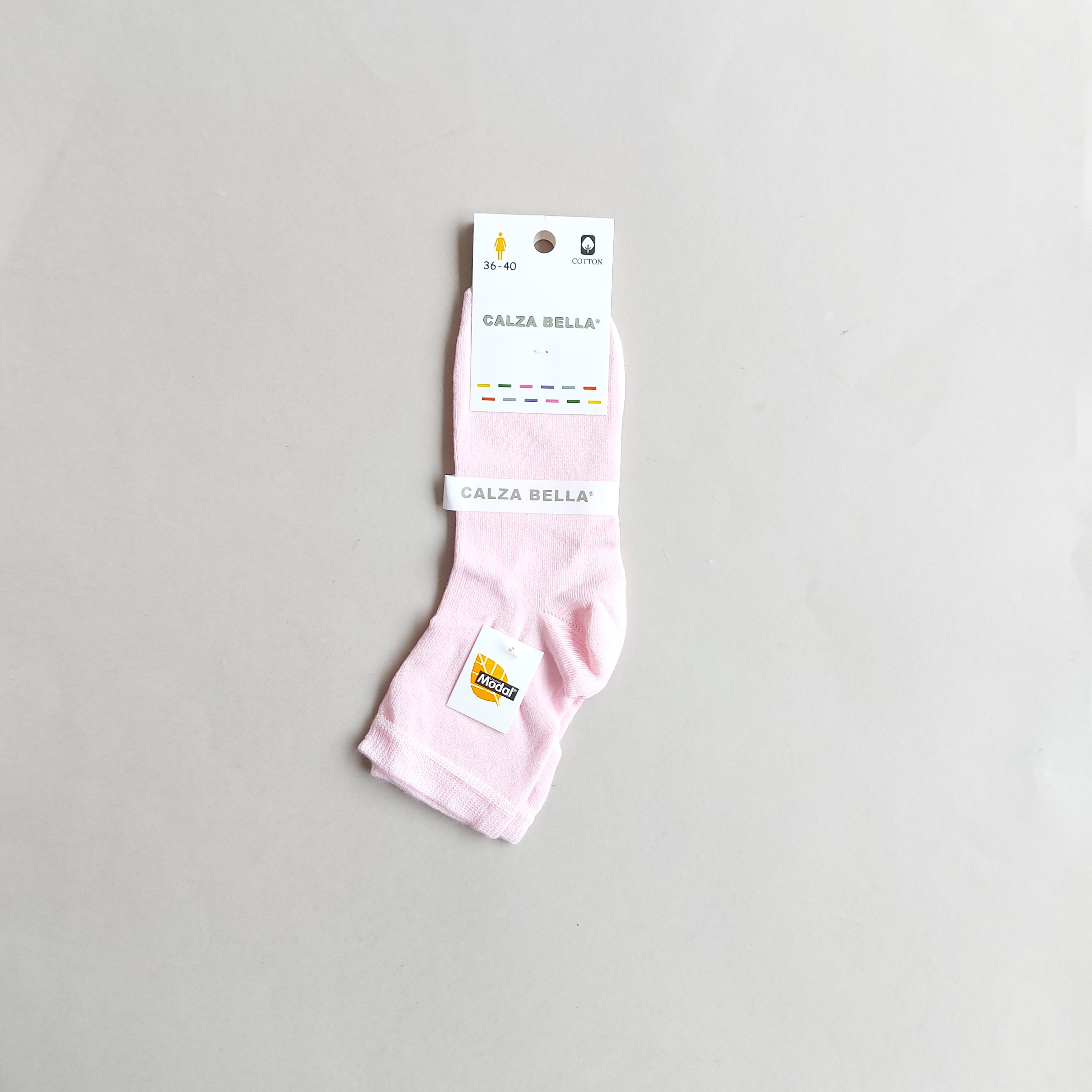 جوراب نیم ساق گیاهی مودال Calza Bella