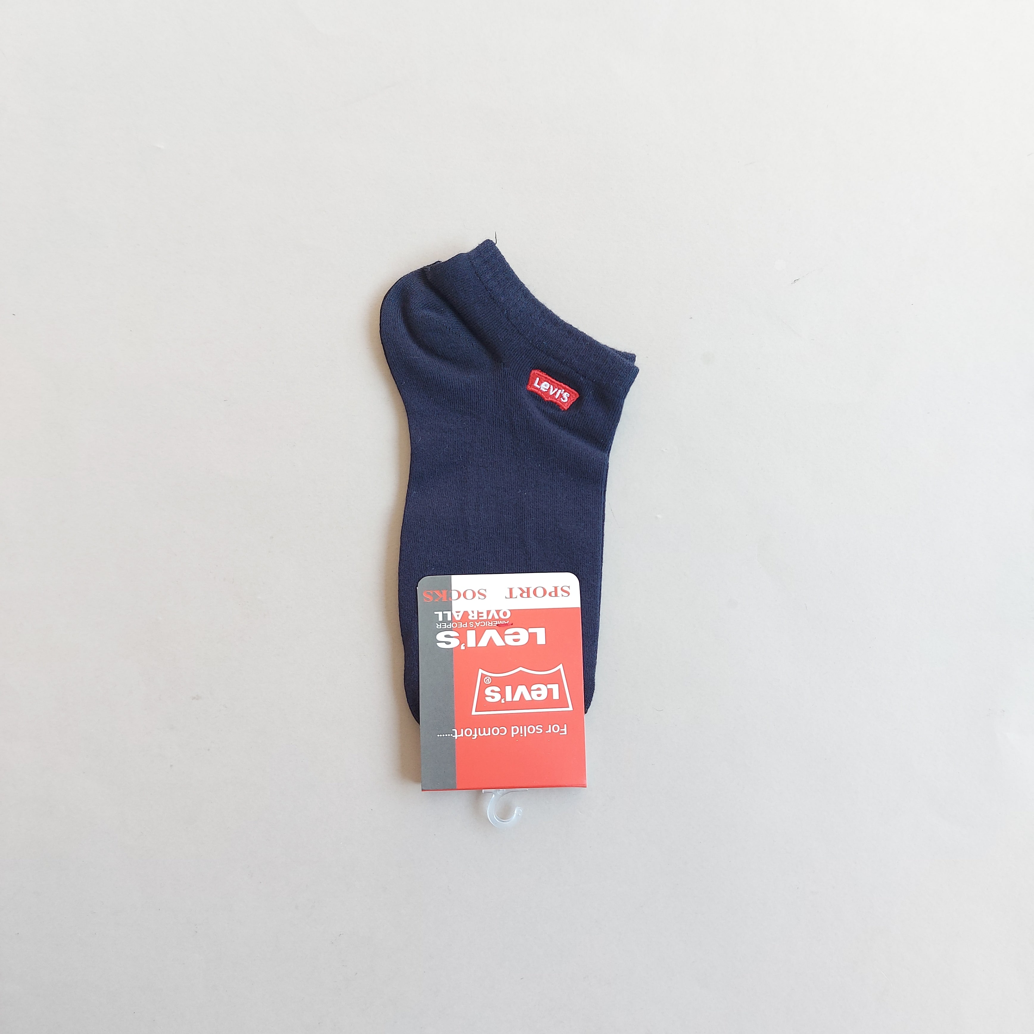 جوراب زیر قوزک مردانه گلدوزی شده Levis
