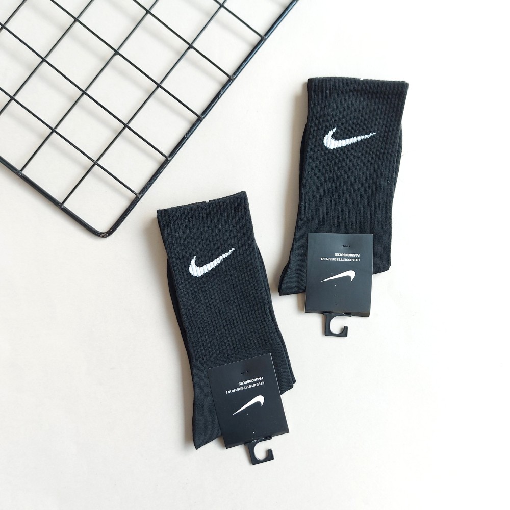 جوراب ساقدار زنانه مشکی نایکی