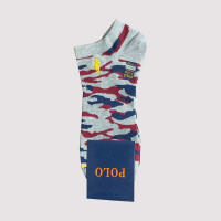 جوراب زیر قوزک مردانه گلدوزی شده چریکی polo