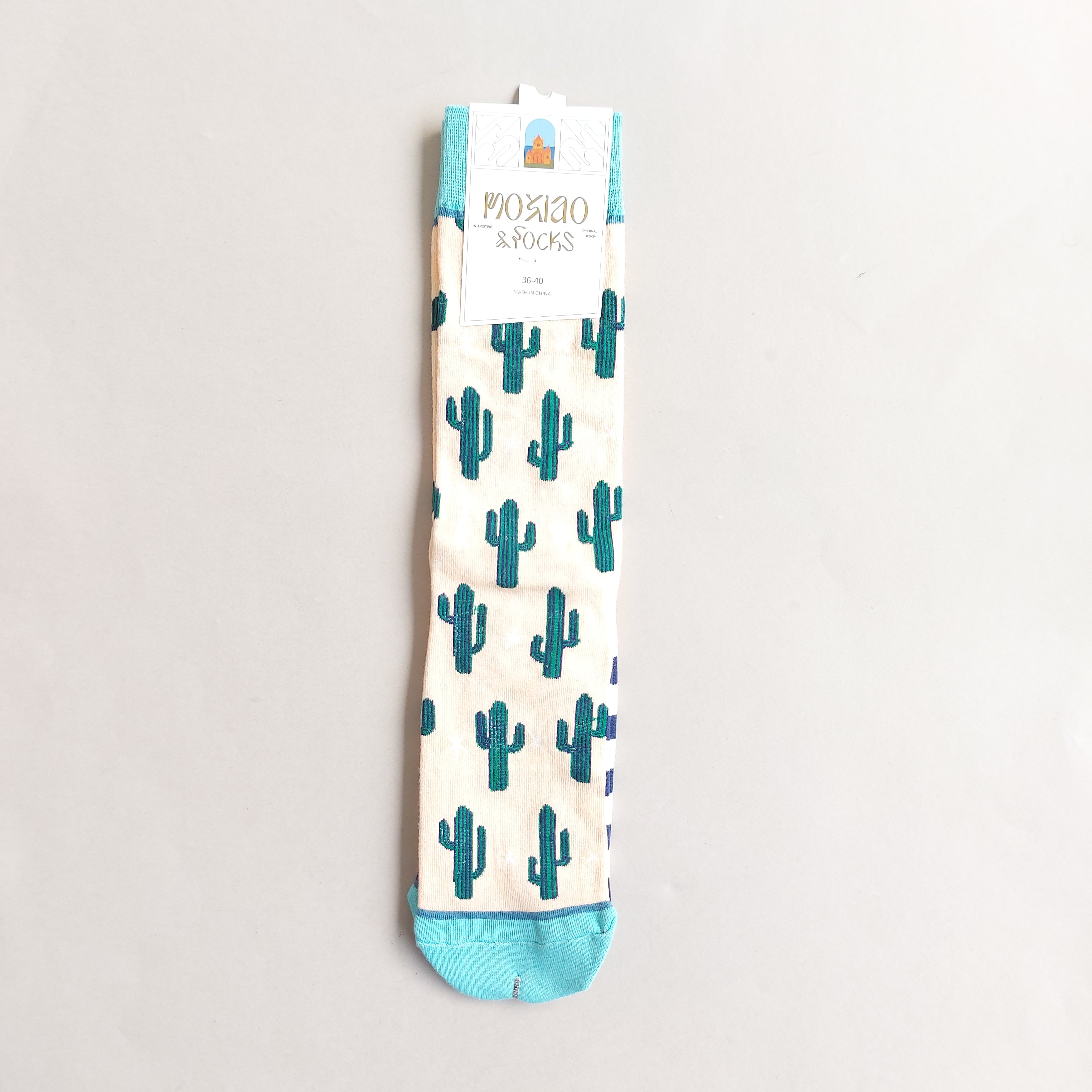 جوراب ساقدار زنانه طرحدار نقاشی هنری کالکشن 08