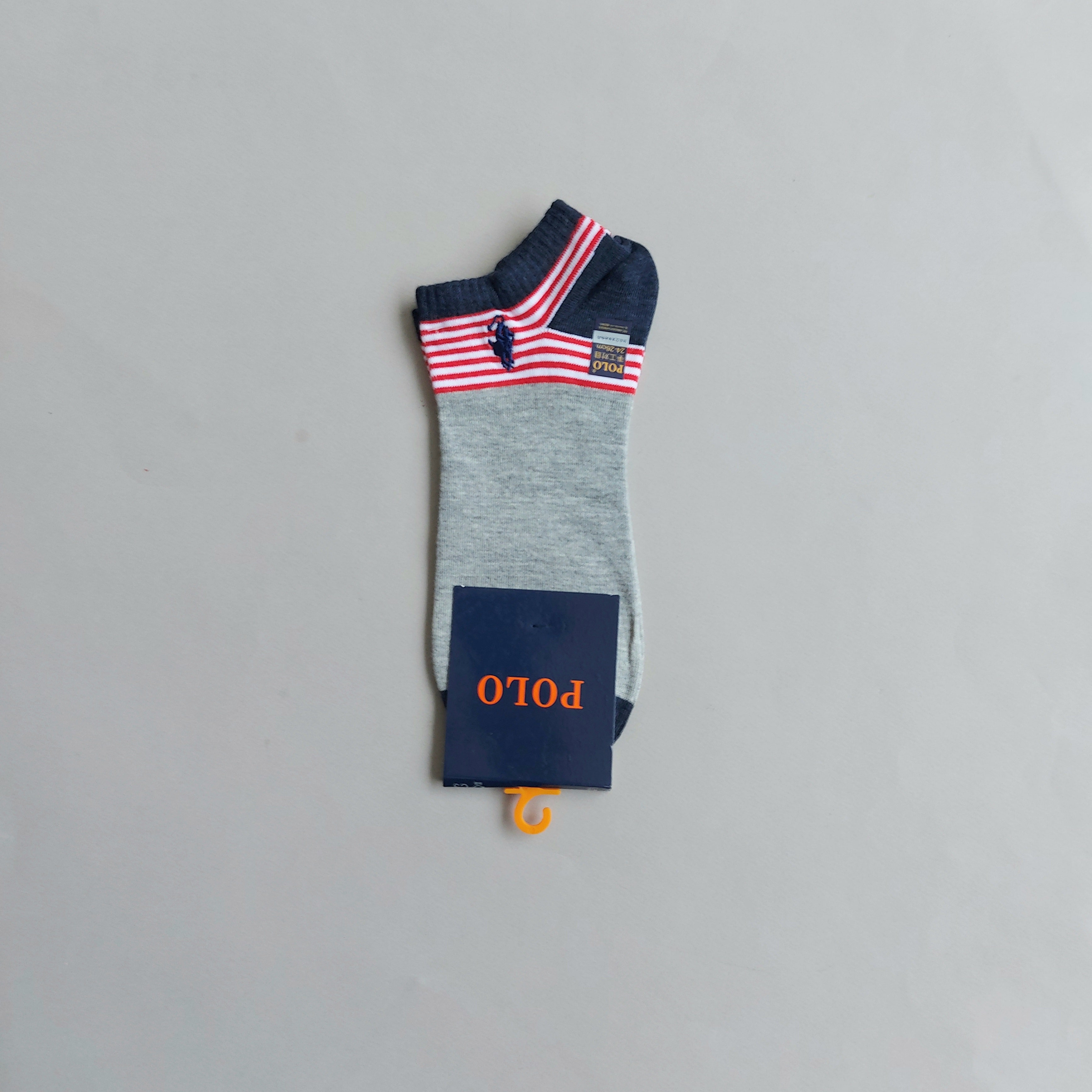 جوراب مچی مردانه طرحدار گلدوزی شده polo