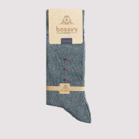 جوراب کلاسیک مردانه طرح ریز نقش bossini
