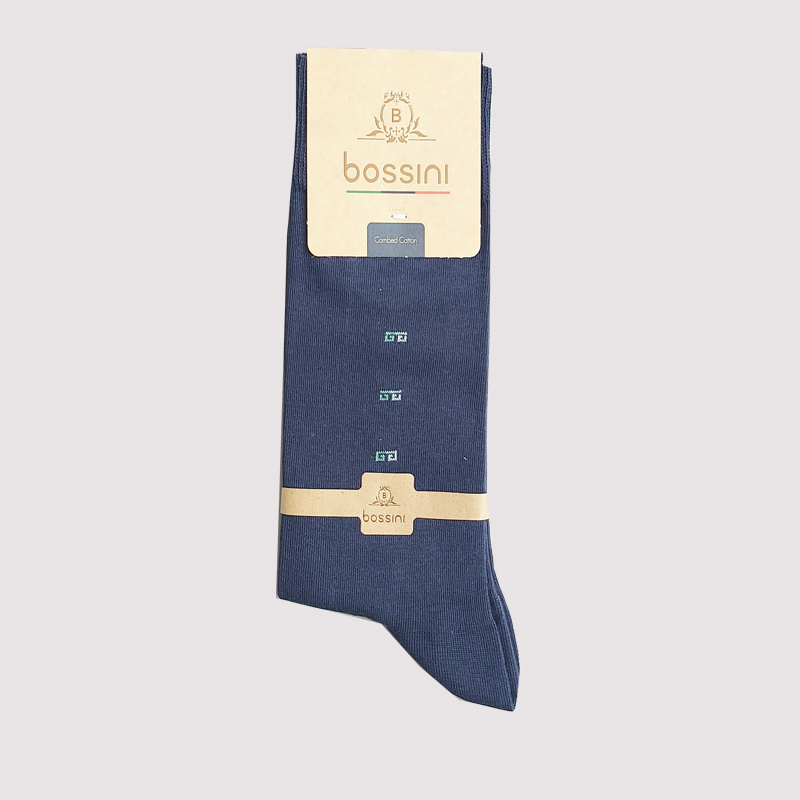 جوراب کلاسیک مردانه طرح ریز نقش bossini