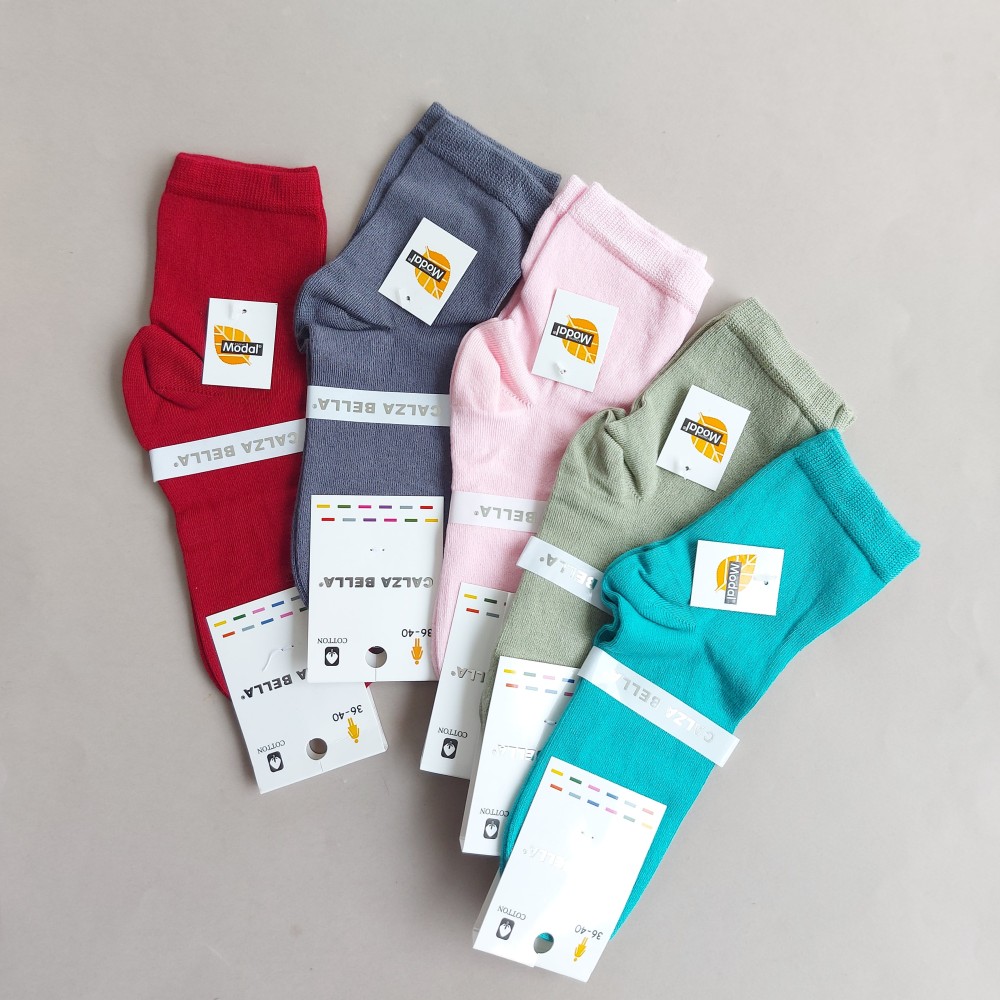 جوراب نیم ساق گیاهی مودال Calza Bella