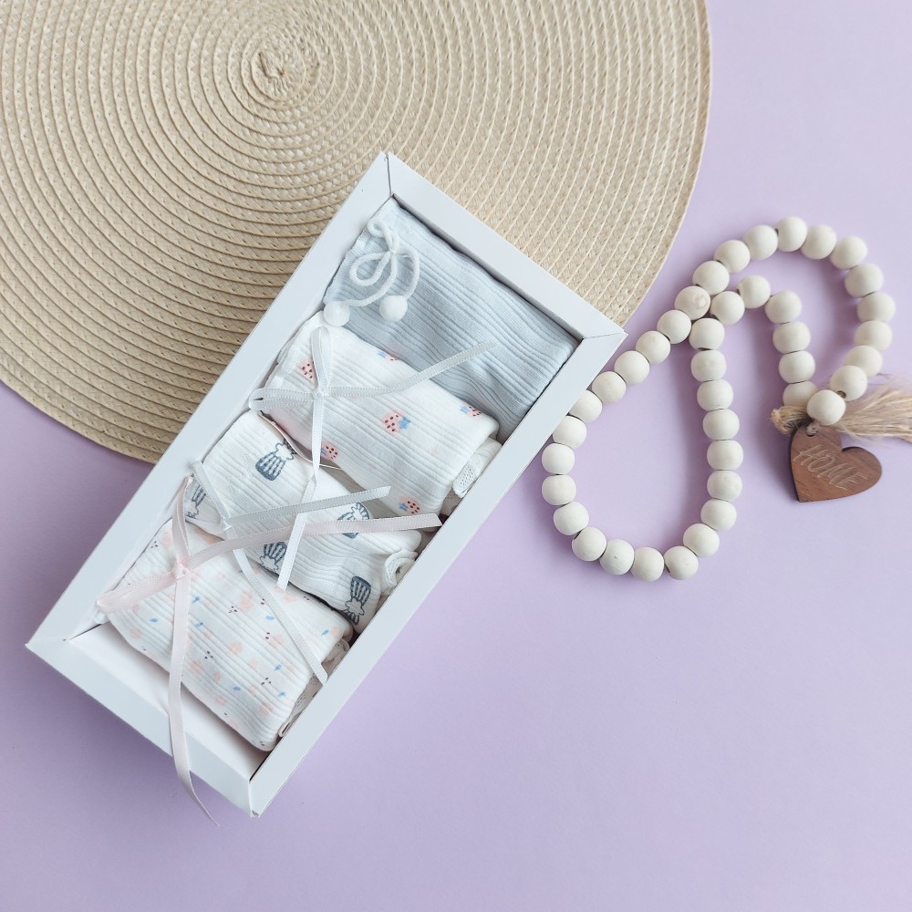 پک 4 عددی شورت زنانه طرح پاپیونی متنوع